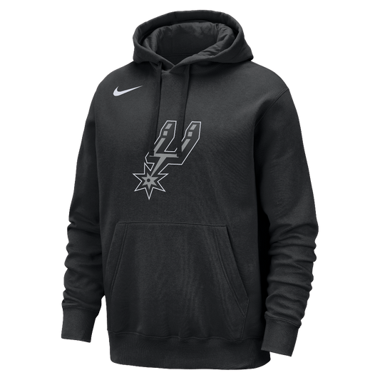 San Antonio Spurs Club Men's Nike NBA Pullover Hoodie Black (FB4774-010) Men