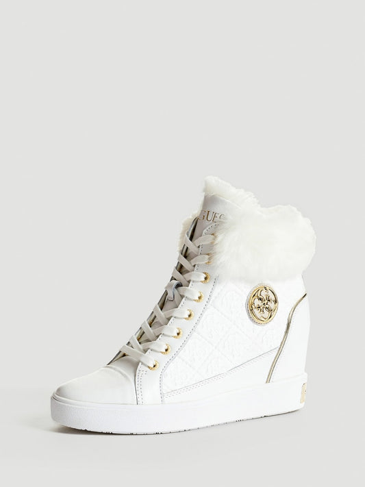 Guess Footwear (FLFRR3LEP12-WHITE) Women