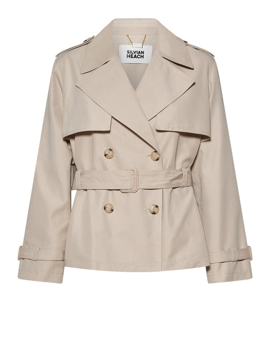 Silvian Heach Trench Trelsi Beige Light (GPP26355TR) Women