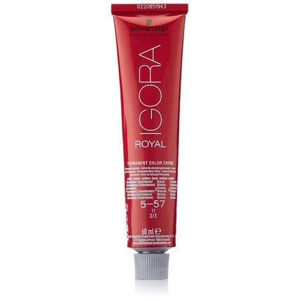 Schwarzkopf Professional Igora Royal 5-57 60ml - Pack of 6