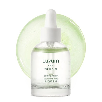 Luvum Calming Repair Cica Oil Serum with Centella Essence 40% Moisture Oil 30ml
