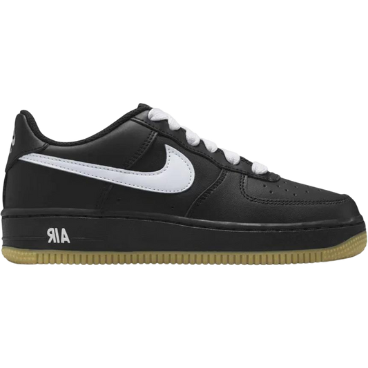 NIKE Air Force 1 LV8 Black/White/Gum (GS) Kids