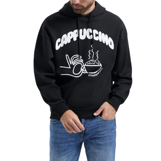 Jack & Jones Cappa Sweat Hoodie (12261520-BLACK) Men
