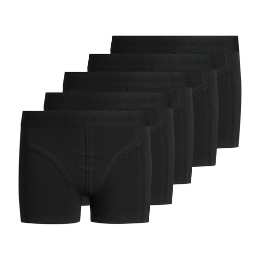 Jack & Jones Simple Trunk Boxershorts (5-pack) (12189791-BLACK) Kids