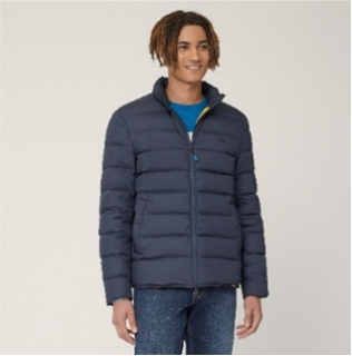 Harmont & Blaine Down Bomber Jacket Navy Blue (K0M2430403321801) Men