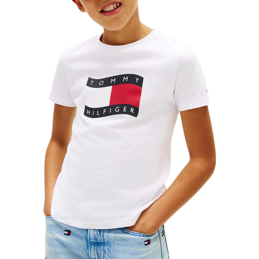Tommy Hilfiger Wavy Flag T-shirt Junior (KB0KB10275-YBR) Kids