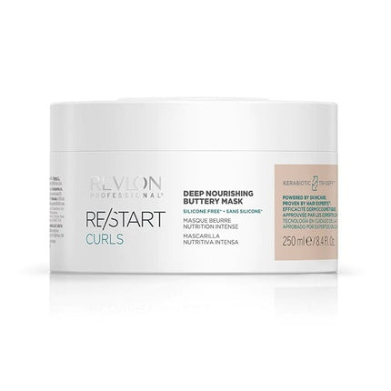 Revlon Professional Restart Curls Nourishing Buttery Mask For Curly And Wavy Hair 250ml