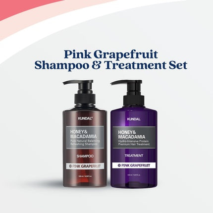 Kundal Honey & Macadamia Pink Grapefruit Set 1000ml