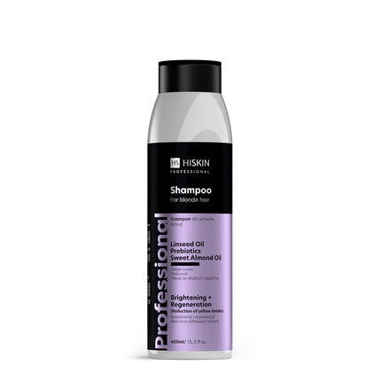 Hiskin Professional Shampoo For Blonde Hair Lightening And Regeneration 400ml
