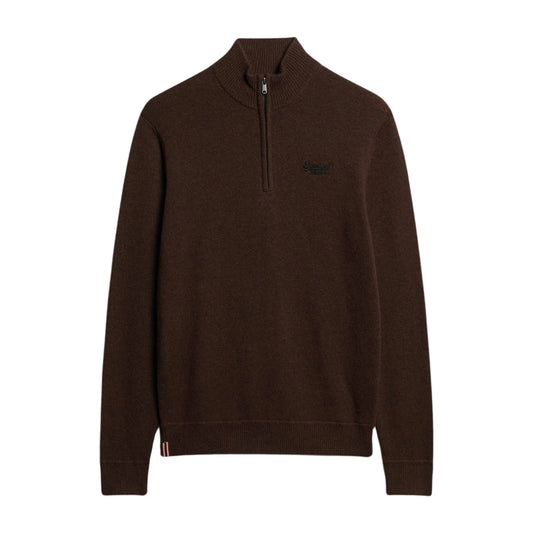 Superdry Essential Knit Henley Sweater (M6110640A-CHB) Men