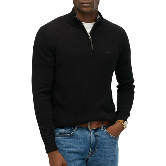 Superdry Wool Blend Half Zip Sweater (M6110688A-02A) Men