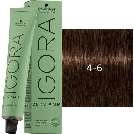 Schwarzkopf Professional Igora Zero Amm 4-6 Medium Brown Chocolate 60ml