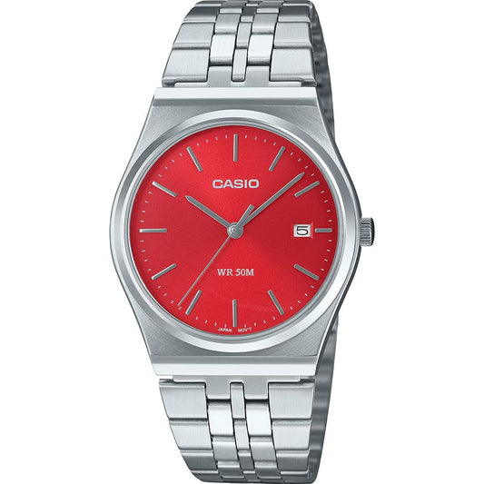 Casio Quartz Watch Silver (MTPB145D4A2VE) Men