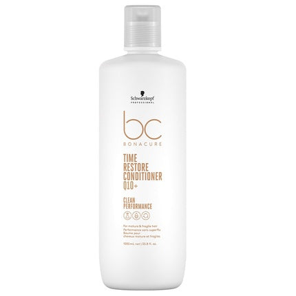 Schwarzkopf Professional Bc Bonacure Time Restore Conditioner Rich Treatment For Dry And Brittle 1L