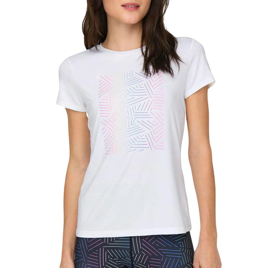 Only Play Jordy Life Train Shirt (15330527-WHITE) Women