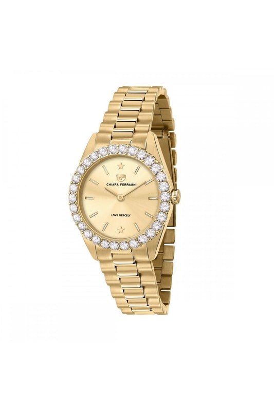 Chiara Ferragni Quartz Watch Gold (R1953100509) Women