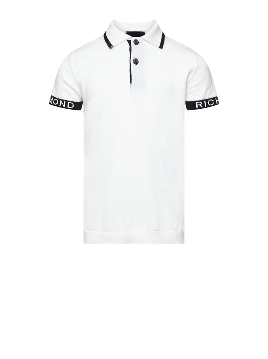 John Richmond Polo Diallek White (RBP26147PO) Kids