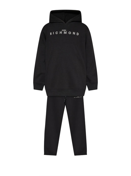 John Richmond Set Sweatshirt+Pants Ritis Black / Black (RGP26013CF) Kids