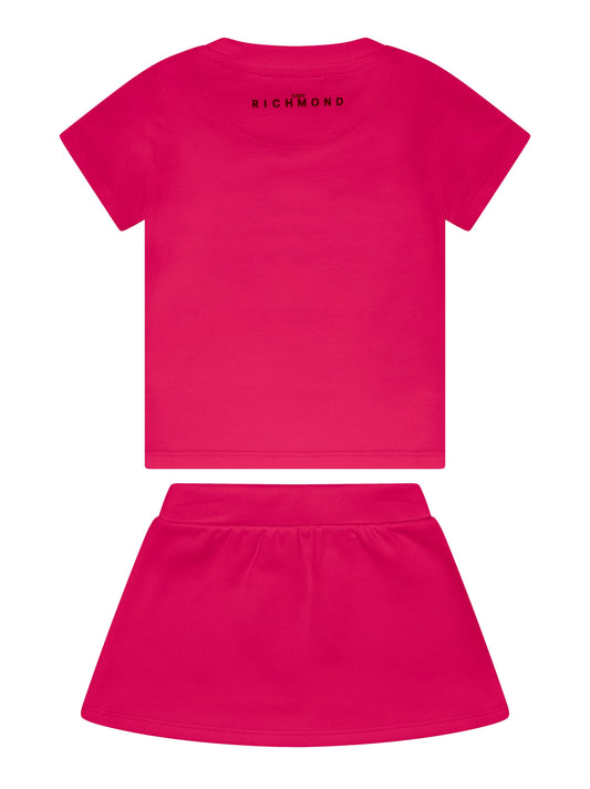 John Richmond Set T-Shirt+Skirt Deguin (RIP26043CJ) Kids