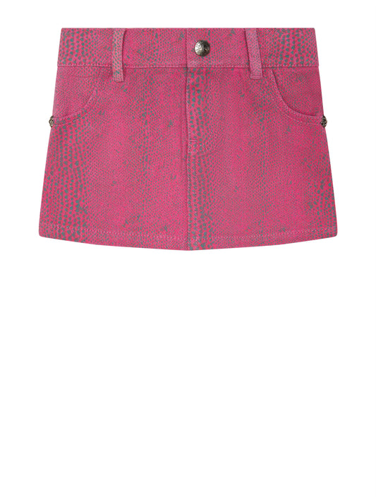 John Richmond Skirt Wensa Snake Pat (RIP26050GO) Kids