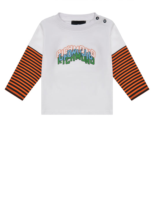 John Richmond T-Shirt Gasin White (RIP26104TS) Kids