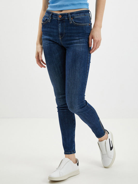 Diesel Skinzee-Zip L.32 Jeans Blue (SUNICE-3646726) Women