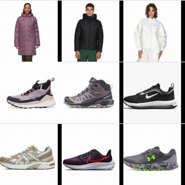 Sports Footwear & Apparel Nike, Adidas, Salomon & more cover