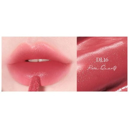 Black Rouge Double Layer Over Velvet Rose Quartz