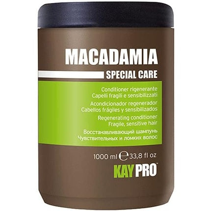 KayPro Regenerating Conditioner with Macadamia Oil for Fragile Sensitive Hair 1L