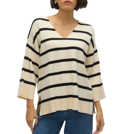Vero Moda Saba Knit Sweater (10300314-BIRCH) Women