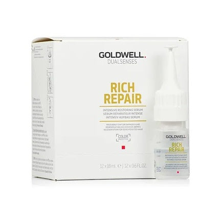 Goldwell Dualsenses Dual Rich Repair Intensive Restoring Serum In Ampoules 12x18ml
