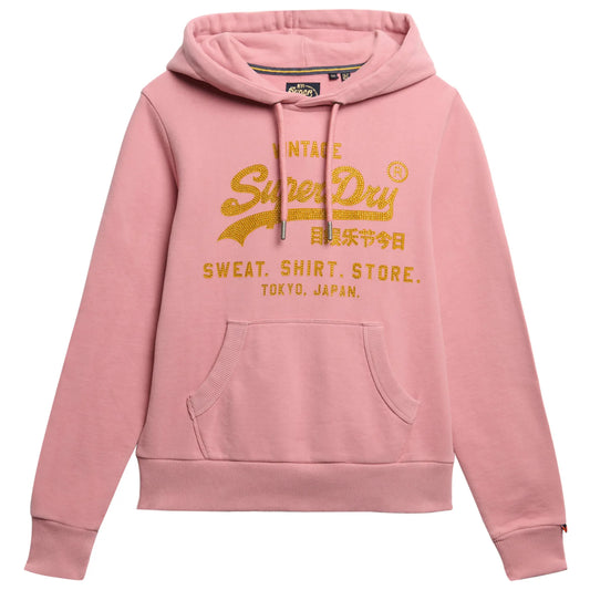 Superdry Embellished Vl Relaxed Hoodie (W2012400A-L6Y) Women