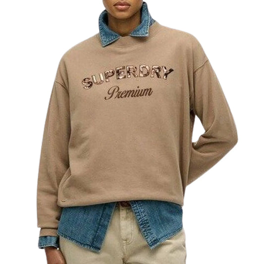 Superdry Premium Design Loose Crew Sweater (W2012455A-H4Y) Women