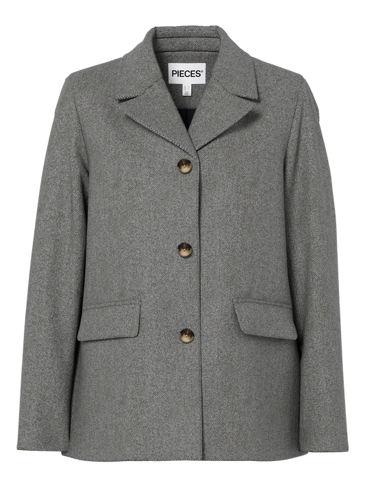 Bianca Long Sleeve Blazer Jacket Black (17159153) Women