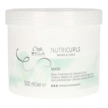 Wella Professionals Nutricurls Mask Anti Frizz Mask 500ml