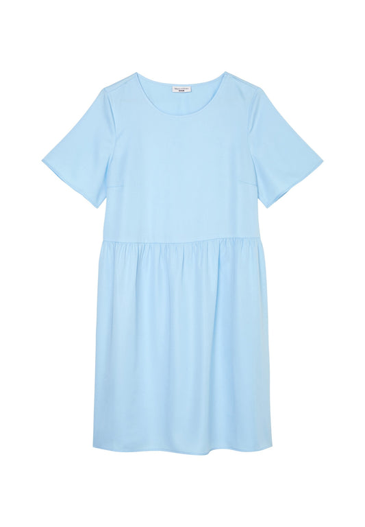 Marc O'Polo DENIM Kurzarm-Kleid mit Allover-Print aus Tencel™ Lyocell (OP521C09Y-K12) Women