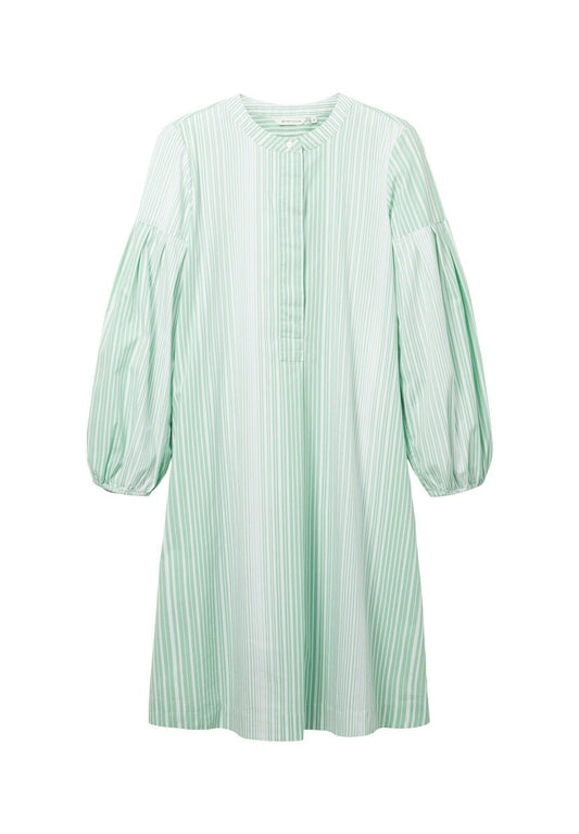 dress poplin pleat details Women