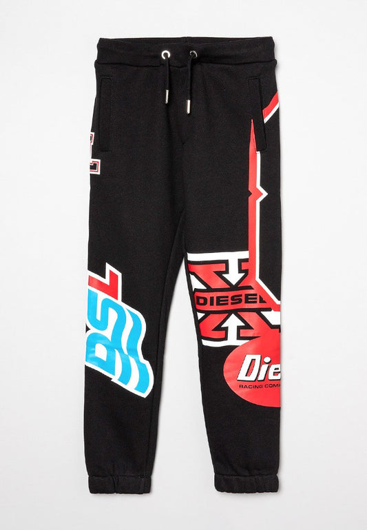 Diesel PANDLER PANTALONI black (ZZO2C1016-Q00) Kids