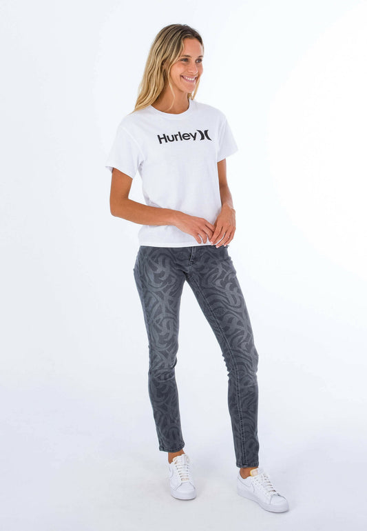 Hurley Jeans OCEANCARE FULL SLIM DENIM PANT Women