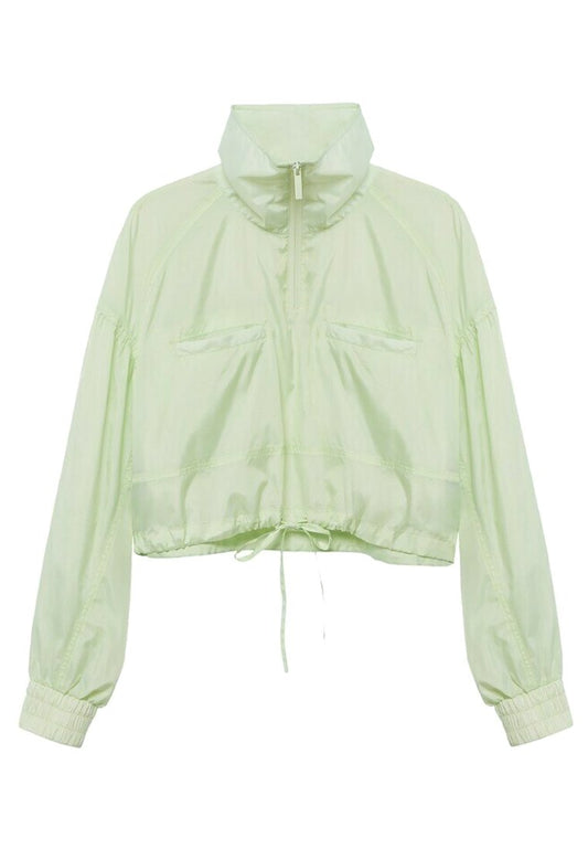 Mango Sporty crop sweatshirt Light Green (M9121G12E-M11) Women