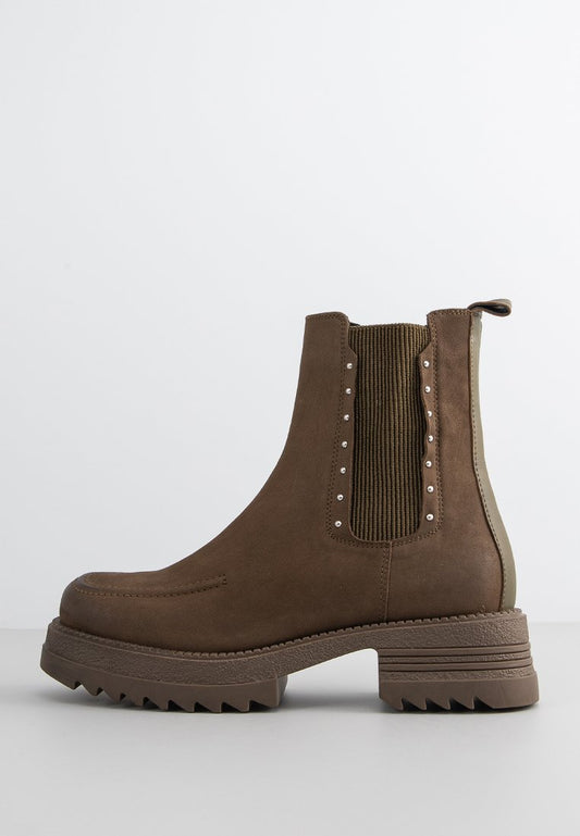Lazamani Boots Khaki (ZZO1SC005-N00) Women