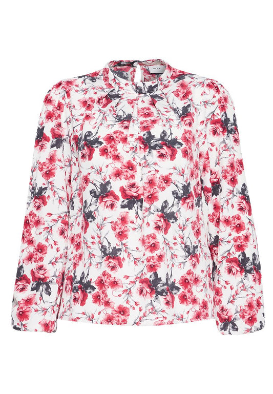 BLOUSE - CLOSED NECKLINE FEM WOV PL100 Women