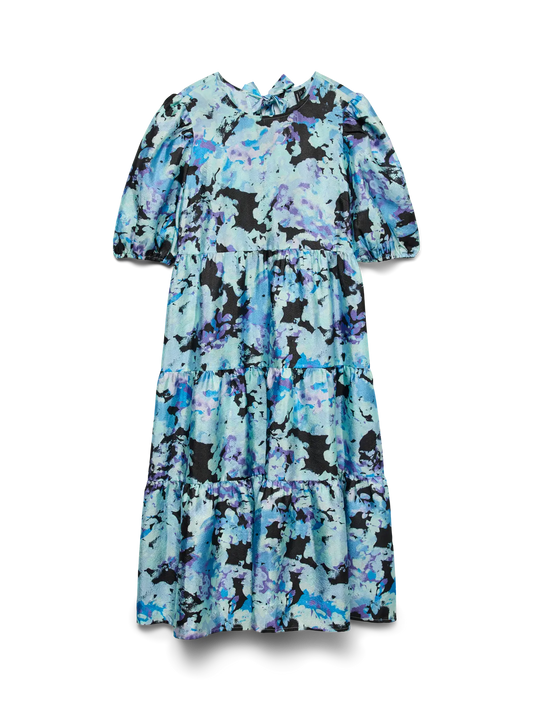 Maja 2/4 O-Neck Dress Sb8 Exp Black (10330423) Women