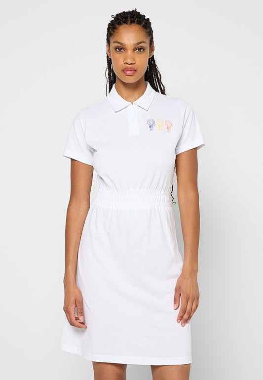 IKON TRIO PRINTED POLO DRESS Women