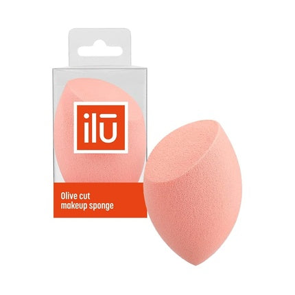 Ilu Olive-shaped Makeup Sponge for Foundation, Concealer and Powder