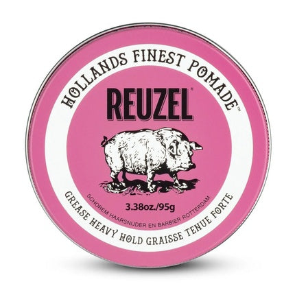Reuzel Pink Heavy Hold Grease Pomade 95gr 95g