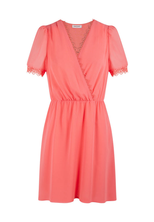 NAF NAF ORIANA R1 Coral (NA521C1E2-G11) Women