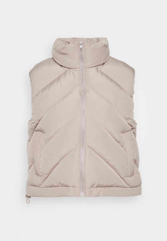 NA-KD square padded vest Taupe (NAA21U07O-B11) Women