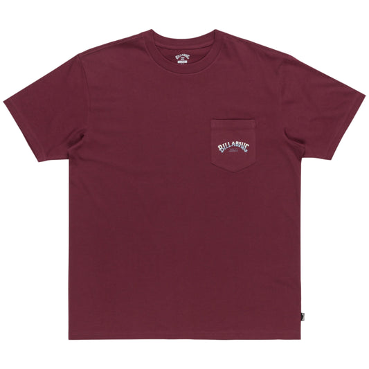 Billabong Stacked Arch Tee EBYZT00175-RSN0 Men