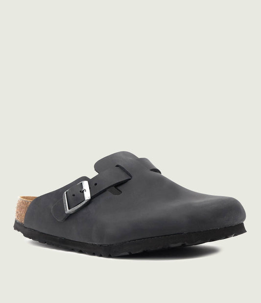 Birkenstock Boston LEOI Black (59463) Unisex